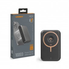 Повербанк з бездротовою зарядкою 10000mAh VIDEX VPB-W102 PD20W Grey Повербанк з бездротовою зарядкою 10000mAh VIDEX VPB-W102 PD20W Grey