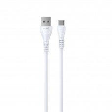 Кабель USB - USB-C HAVIT HV-CB642C 2.1A 1.8м White Кабель USB - USB-C HAVIT HV-CB642C 2.1A 1.8м White