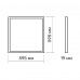 LED панель TITANUM 40W 4100K 220V PRISMATIC
