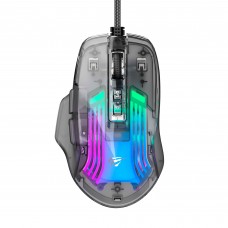 Ігрова миша дротова HAVIT HV-MS1011SE USB Transparent Black Ігрова миша дротова HAVIT HV-MS1011SE USB Transparent Black