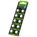 Батарейка годинникова Videx AG13/LR44 BLISTER CARD 10 шт Батарейка годинникова Videx AG13/LR44 BLISTER CARD 10 шт
