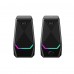 Стерео колонки HAVIT SK768 USB 10W RGB Black