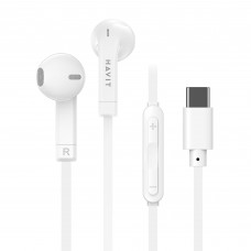 Навушники з мікрофоном HAVIT HV-E336C USB-C White Навушники з мікрофоном HAVIT HV-E336C USB-C White
