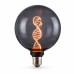 LED лампа VIDEX Filament VL-DNA-G125-S 3.5W E27 1800K Smoky