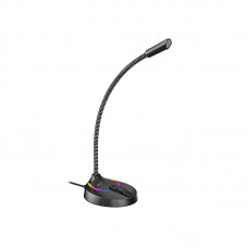Мікрофон для комп'ютера ігровий HAVIT HV-GK55 USB RGB Мікрофон для комп'ютера ігровий HAVIT HV-GK55 USB RGB