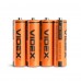 Батарейка сольова Videx R6P/AA 4шт SHRINK Батарейка сольова Videx R6P/AA 4шт SHRINK