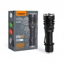 Тактичний світлодіодний ліхтарик VIDEX VLF-AT265 2000Lm 6500K Тактичний світлодіодний ліхтарик VIDEX VLF-AT265 2000Lm 6500K