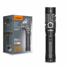 Портативний світлодіодний ліхтарик VIDEX VLF-A105RH 1200Lm 5000K Портативний світлодіодний ліхтарик VIDEX VLF-A105RH 1200Lm 5000K
