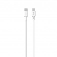 Кабель USB-C - USB-C HAVIT CBX310 PD60W 3A 2м White Кабель USB-C - USB-C HAVIT CBX310 PD60W 3A 2м White