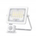 LED прожектор VIDEX F2e 10W 5000K з датчиком руху та освітленості