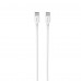 Кабель USB-C - USB-C HAVIT CBX310 PD60W 3A 2м White Кабель USB-C - USB-C HAVIT CBX310 PD60W 3A 2м White