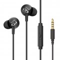 Вакуумні навушники з мікрофоном HAVIT E305P Black