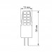 LED лампа VIDEX G4C 12V 2W G4 4100K LED лампа VIDEX G4C 12V 2W G4 4100K