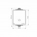 IP65 Кнопка дзвінка сіра VIDEX BINERA IP65 Кнопка дзвінка сіра VIDEX BINERA