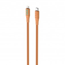 Кабель USB-C - Lightning HAVIT HV-CB6255 PD30W 1м з LED індикатором Orange Кабель USB-C - Lightning HAVIT HV-CB6255 PD30W 1м з LED індикатором Orange
