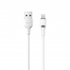 Кабель USB - Lightning HAVIT HV-CB6283 2.4A 1м White (силіконовий) Кабель USB - Lightning HAVIT HV-CB6283 2.4A 1м White (силіконовий)