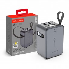 Павербанк 20000mAh TITANUM WP049 PD70W Grey Павербанк 20000mAh TITANUM WP049 PD70W Grey