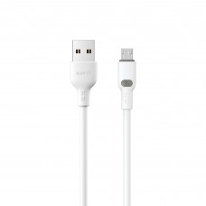 Кабель USB - Micro USB HAVIT HV-CB6292 2.4A 1м White (силіконовий) Кабель USB - Micro USB HAVIT HV-CB6292 2.4A 1м White (силіконовий)