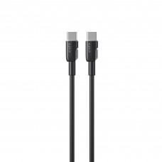 Кабель USB-C - USB-C HAVIT CB308C PD60W 3A 1м Black (силіконовий) Кабель USB-C - USB-C HAVIT CB308C PD60W 3A 1м Black (силіконовий)