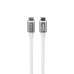 Кабель USB-C to USB-C HAVIT HV-CB6290 PD100W 5A 1м White Кабель USB-C to USB-C HAVIT HV-CB6290 PD100W 5A 1м White