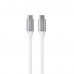 Кабель USB-C to USB-C HAVIT HV-CB6290 PD100W 5A 1м White Кабель USB-C to USB-C HAVIT HV-CB6290 PD100W 5A 1м White