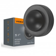 Датчик руху та освітленості VIDEX VL-SPC46B 220V 2000W інфрачервоний чорний
