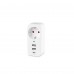 Мережевий адаптер VIDEX ONCORD з/з 1п 2.4A 2USB+USB-C White Мережевий адаптер VIDEX ONCORD з/з 1п 2.4A 2USB+USB-C White