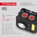 Налобний світлодіодний ліхтарик TITANUM TLF-H05 250Lm 6500K