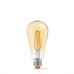 LED лампа VIDEX Filament ST64FA 10W E27 2200K бронза LED лампа VIDEX Filament ST64FA 10W E27 2200K бронза