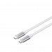 Кабель USB-C to USB-C HAVIT HV-CB6290 PD100W 5A 1м White Кабель USB-C to USB-C HAVIT HV-CB6290 PD100W 5A 1м White