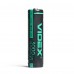 Акумулятор Videx літій-іонний 18650-P (захист) 3000mAh color box/1шт