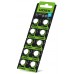 Батарейка годинникова Videx AG12/LR43 BLISTER CARD 10 шт Батарейка годинникова Videx AG12/LR43 BLISTER CARD 10 шт