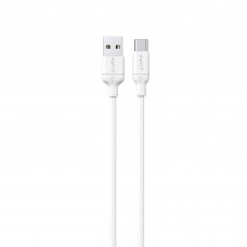 Кабель USB - USB-C HAVIT CB674 3A 1м White (силіконовий)