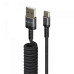 Кабель спіральний USB Type-C HAVIT HV-CB6252 2.4A 1.5м Кабель спіральний USB Type-C HAVIT HV-CB6252 2.4A 1.5м