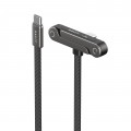 Кабель USB-C - USB-C HAVIT CB6387 PD60W 3A 1.2м з підставкою
