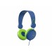 Навушники дротові накладні HAVIT HV-H2198D Blue/Green з мікрофоном Навушники дротові накладні HAVIT HV-H2198D Blue/Green з мікрофоном