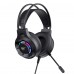 Ігрові навушники з мікрофоном HAVIT H2049d RGB Black Ігрові навушники з мікрофоном HAVIT H2049d RGB Black