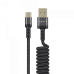 Кабель спіральний USB Type-C HAVIT HV-CB6252 2.4A 1.5м Кабель спіральний USB Type-C HAVIT HV-CB6252 2.4A 1.5м
