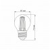LED лампа VIDEX Filament G45FA 6W E27 2200K бронза LED лампа VIDEX Filament G45FA 6W E27 2200K бронза