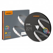 LED стрічка VIDEX DC12V 60W 5M 2700K Ra98 IP20 (VL-LST28144-12122-B5)