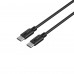 Кабель USB-C - USB-C HAVIT CB303C PD60W 3A 1м Black Кабель USB-C - USB-C HAVIT CB303C PD60W 3A 1м Black