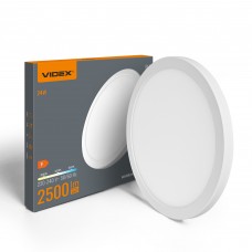 LED світильник круглий VIDEX DL6R 24W 3000K-4000K-6500K White
