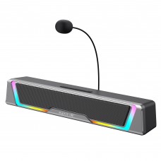 Ігрова колонка SOUNDBAR HAVIT SK221 6W USB+BT RGB Black+Gray Ігрова колонка SOUNDBAR HAVIT SK221 6W USB+BT RGB Black+Gray