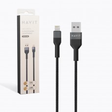 Кабель HAVIT HV-CB622C Lightning USB 1м Кабель HAVIT HV-CB622C Lightning USB 1м