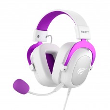 Ігрові навушники з мікрофоном HAVIT HV-H2002D White/Purple Ігрові навушники з мікрофоном HAVIT HV-H2002D White/Purple