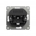 Розетка одинарна із заземленням USB-A+C 20W мокко VIDEX NOTA (VF-NT-SK1GUC-BR)