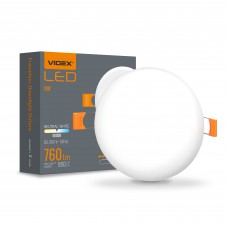 LED світильник безрамковий круглий VIDEX VLE-DLFR-094 9W 4000K 220V LED світильник безрамковий круглий VIDEX VLE-DLFR-094 9W 4000K 220V