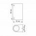 LED Світильник архітектурний AR022B IP54 VIDEX GU10x2 LED Світильник архітектурний AR022B IP54 VIDEX GU10x2