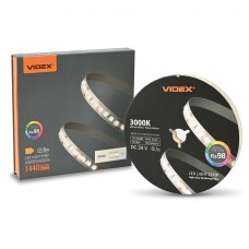LED стрічка VIDEX DC24V 60W 5M 3000K Ra98 IP20 (VL-LST28144-24123-B5) LED стрічка VIDEX DC24V 60W 5M 3000K Ra98 IP20 (VL-LST28144-24123-B5)