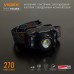 Налобний світлодіодний ліхтарик VIDEX VLF-H045Z 270Lm 5000K Налобний світлодіодний ліхтарик VIDEX VLF-H045Z 270Lm 5000K